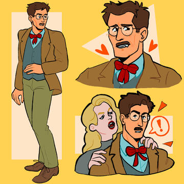 complex figures simple bg